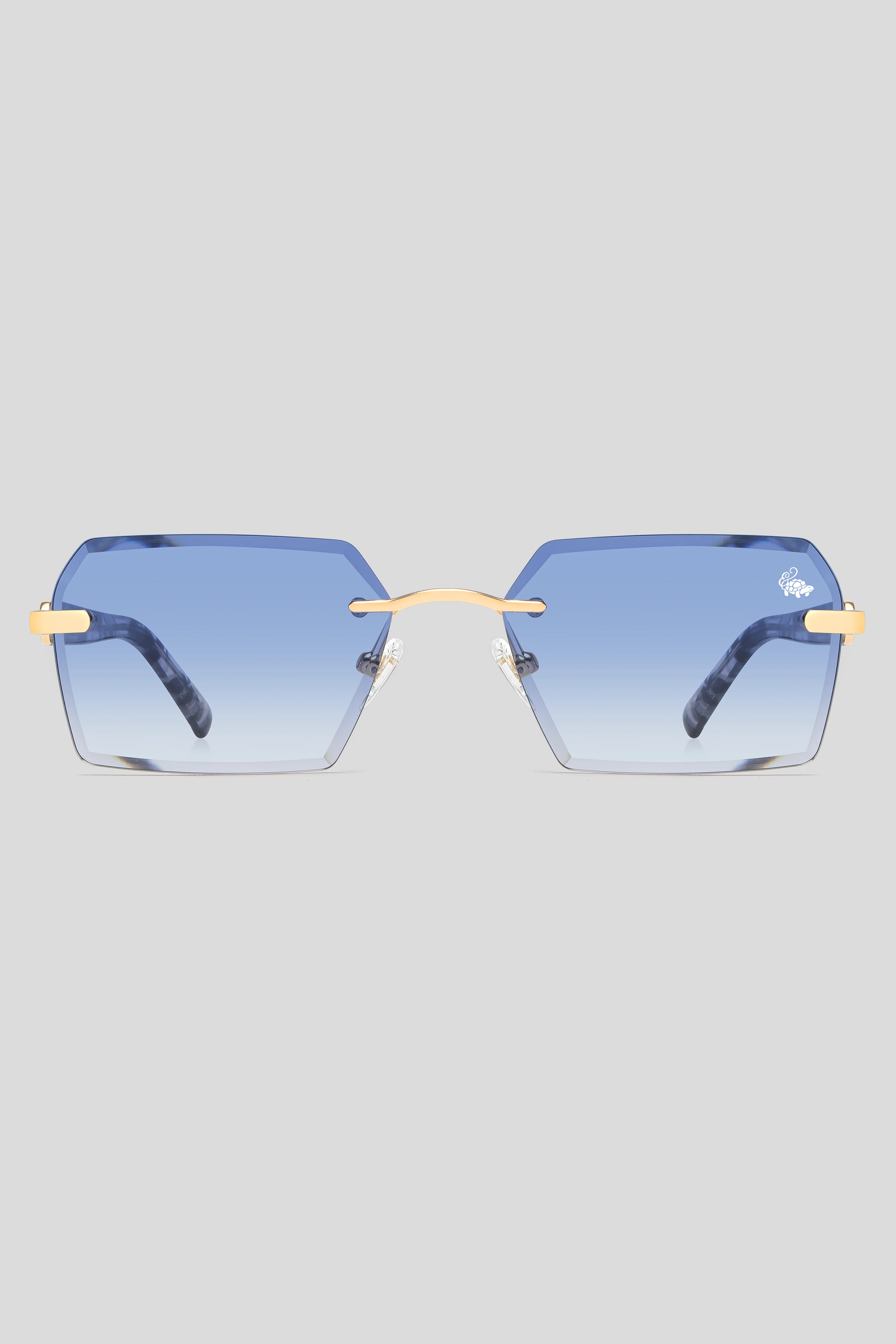 Kennedy White Marble Gold | Blue - Image 3